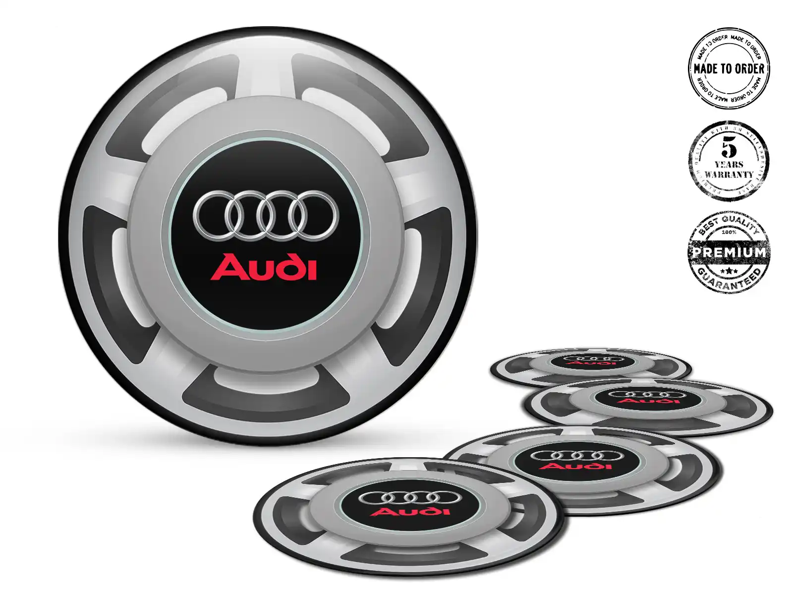 Audi Silikonsticker Individuell Stellar Drift Surge